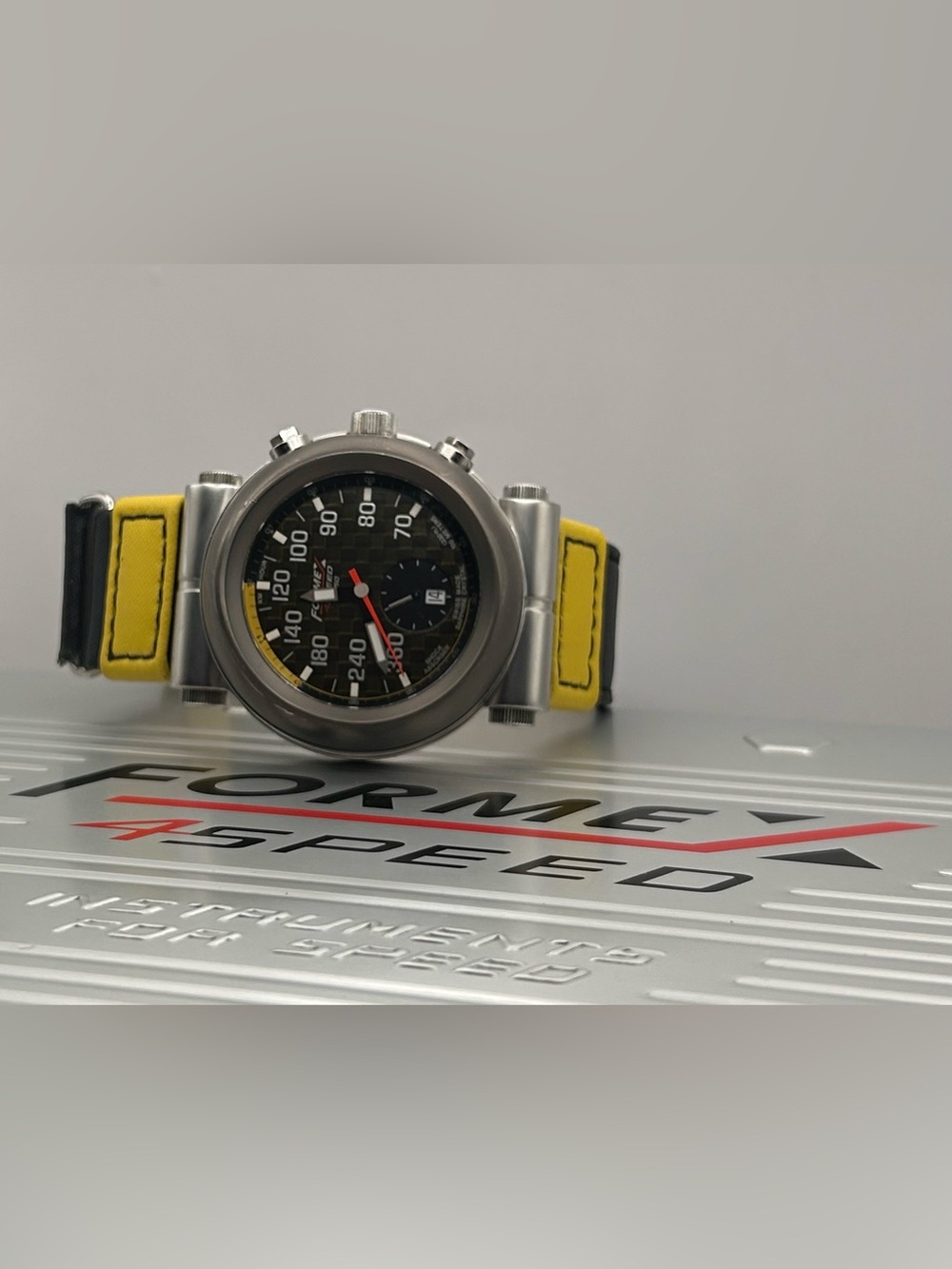 Formex 4 Speed Men’s Titanium/Stainless Steel Quartz Chronograph 44mm Watch